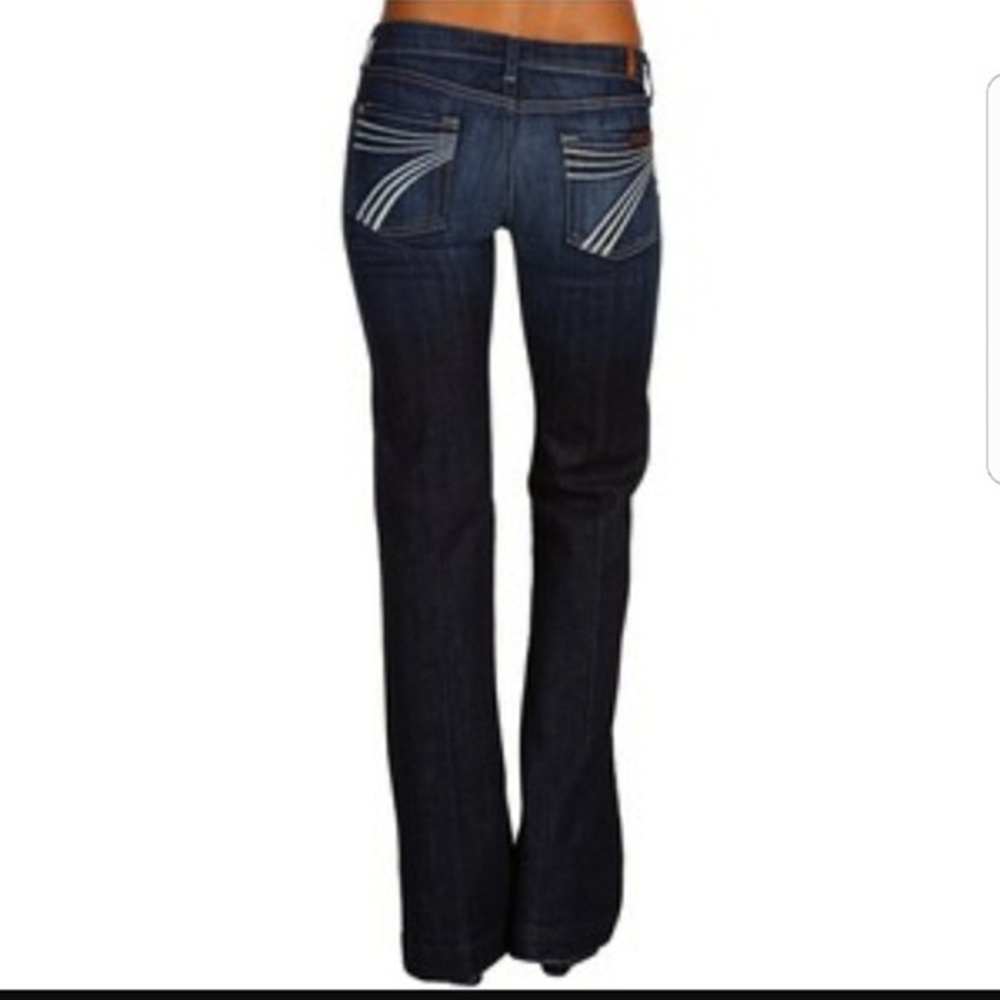 7 for all Mankind dojo flip flop Jeans 27